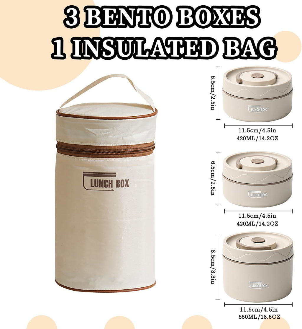 لانش بوكس حراري متعدد الطبقات