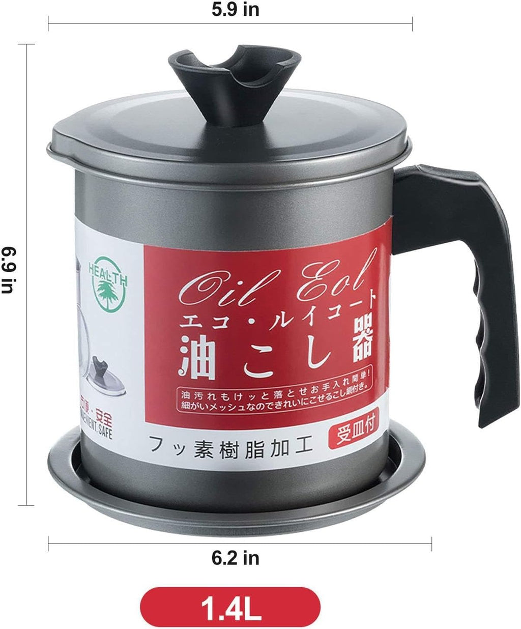 مصفاة وحافظة الزيت