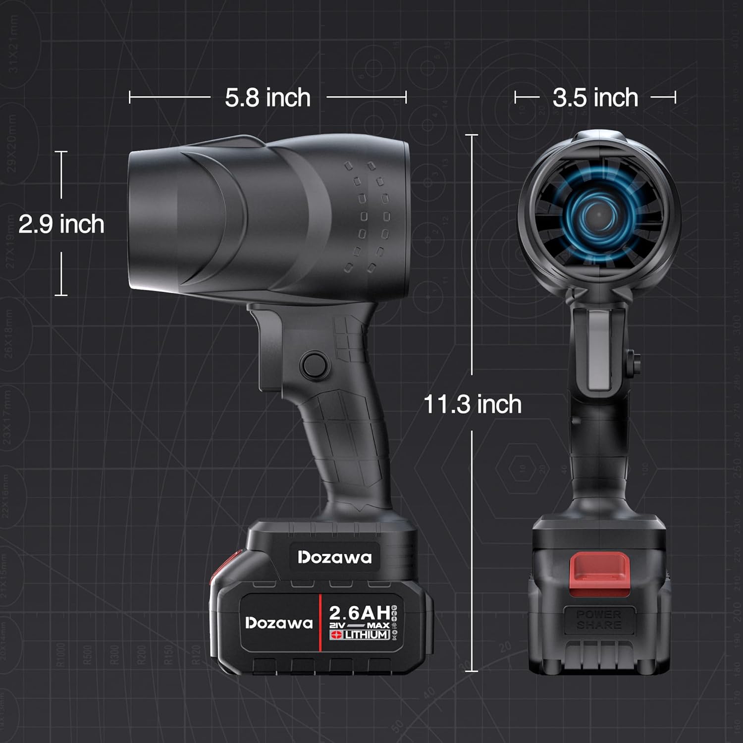 مسدس الهوا "التربو" اللاسلكي