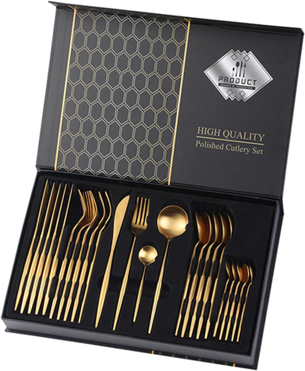 طقم معالق الدهبي