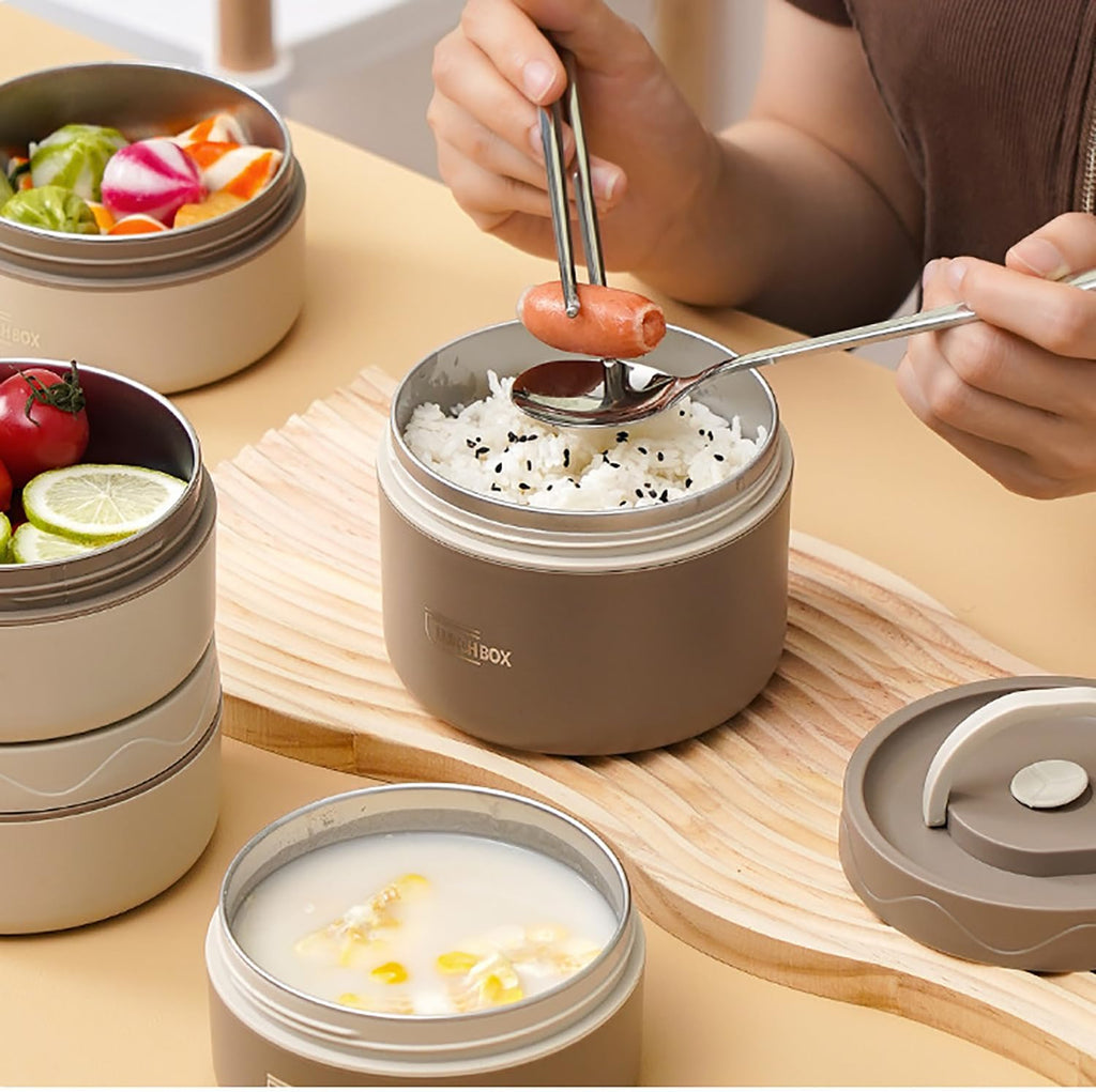 لانش بوكس حراري متعدد الطبقات