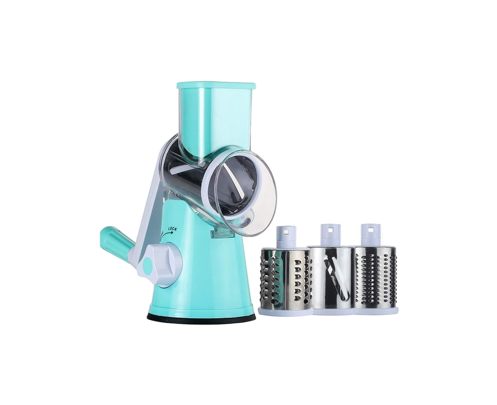 مبشرة الخضار الدوارة (Rotary Drum Grater)